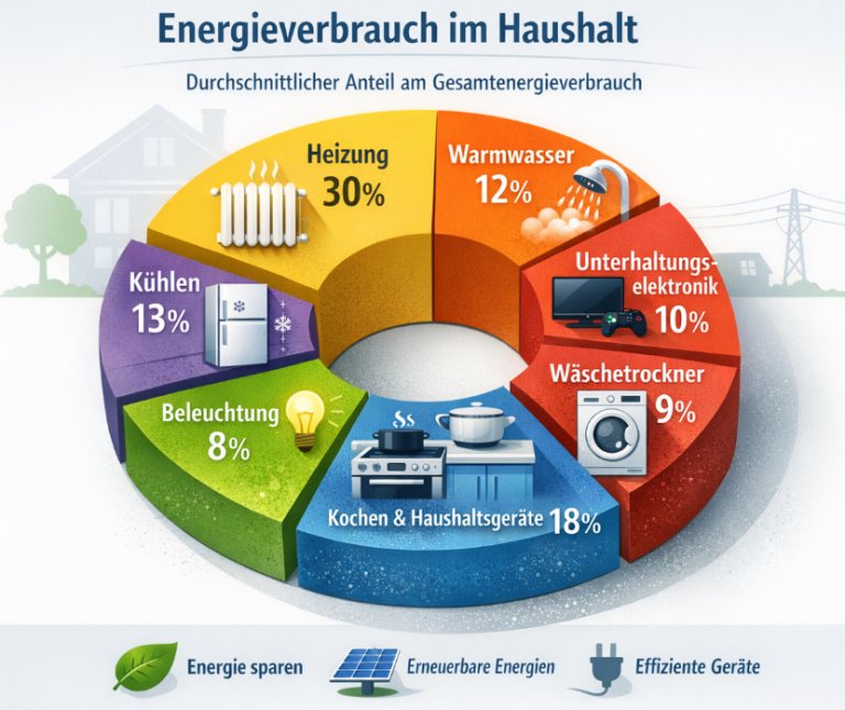 Wie und wo lässt sich Energie einsparen?