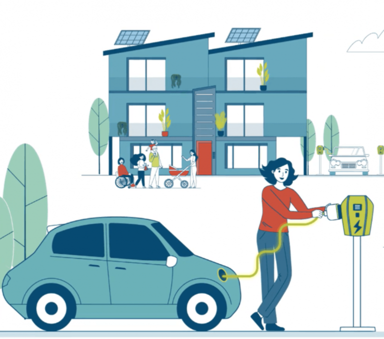 Fördergeld für Elektroauto-Ladepunkte an Mehrfamilienhäusern